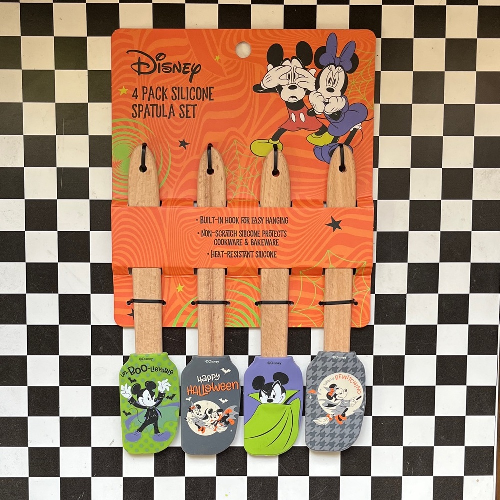 Disney Halloween Silicone Spatula Collection - Green Purple
